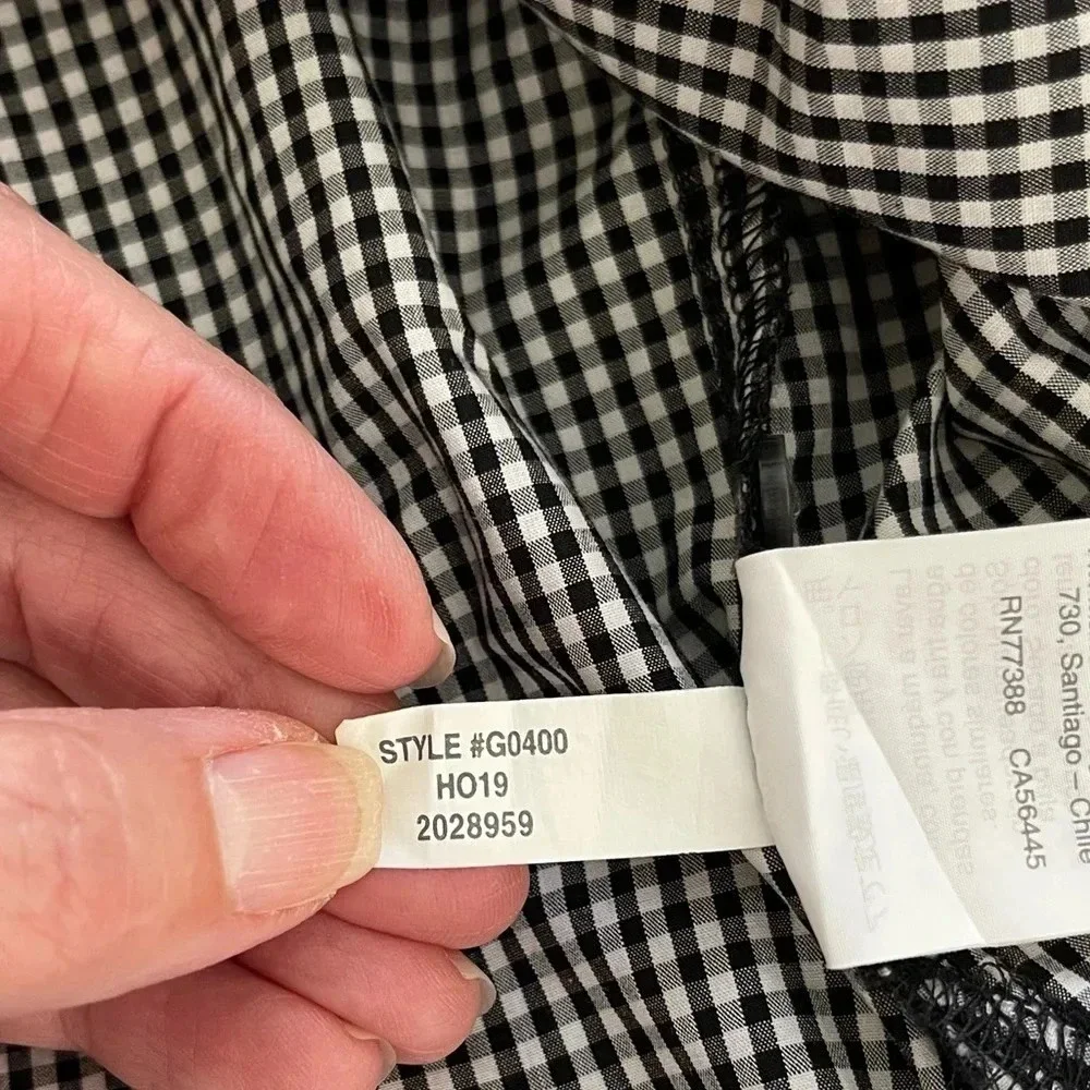 J.Crew Penny top in gingham
